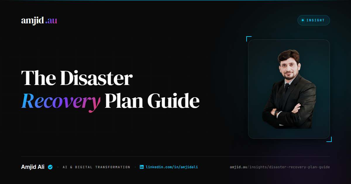 Disaster Recovery Plan: A Complete Guide and Template for CIOs, Resilience, Enterprise IT